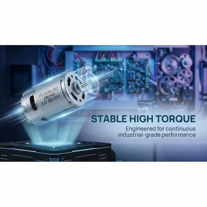 1Pcs DC3.2V-3.7V High Torque Hair Clipper Hair Clipper Carving Hair Clipper Motor FF280SA-2583 DC Motor