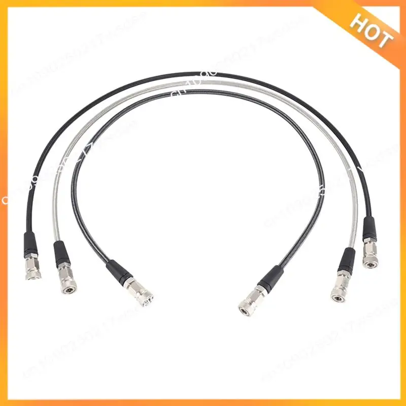 Equipo de buceo de aventura X08A: manguera de alta presión tejida de fibra de carbono con conectores reguladores hembra duales