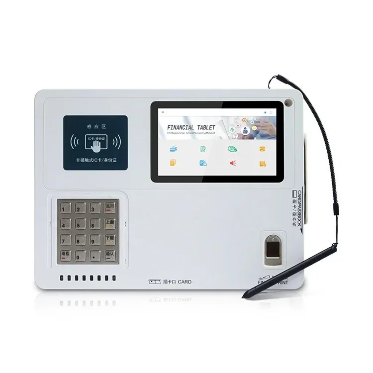 5 Inch Digital Signature Pad With EMR Pen Stylus And NFC,RFID,swiping Bank Car,fingerprint Available For Bank