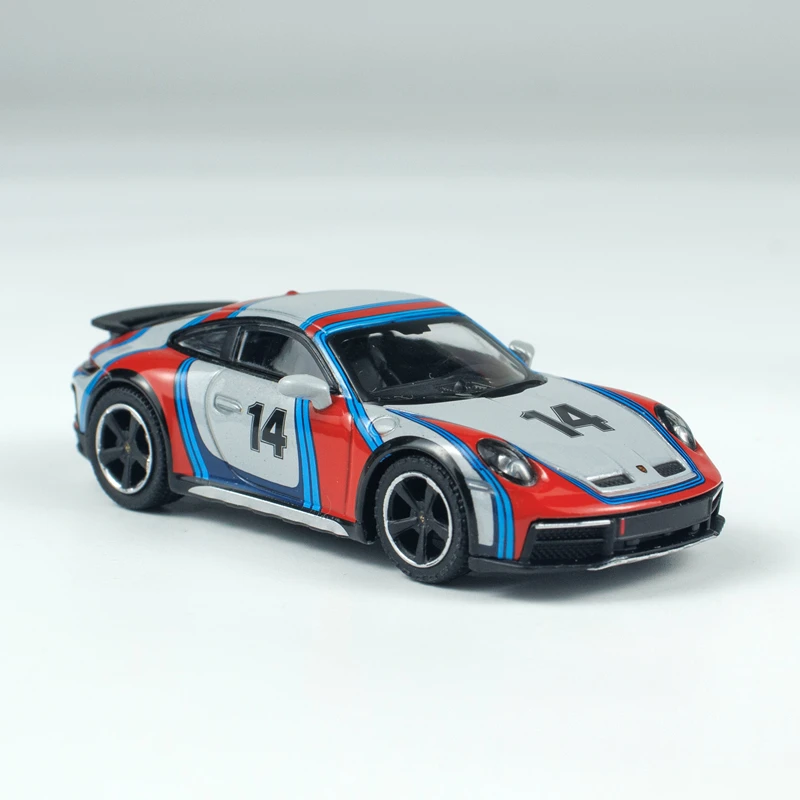 Minigt 1/64 911 dakar liga veículo motorizado brinquedo fundição modelo de metal coleção menino presentes de natal