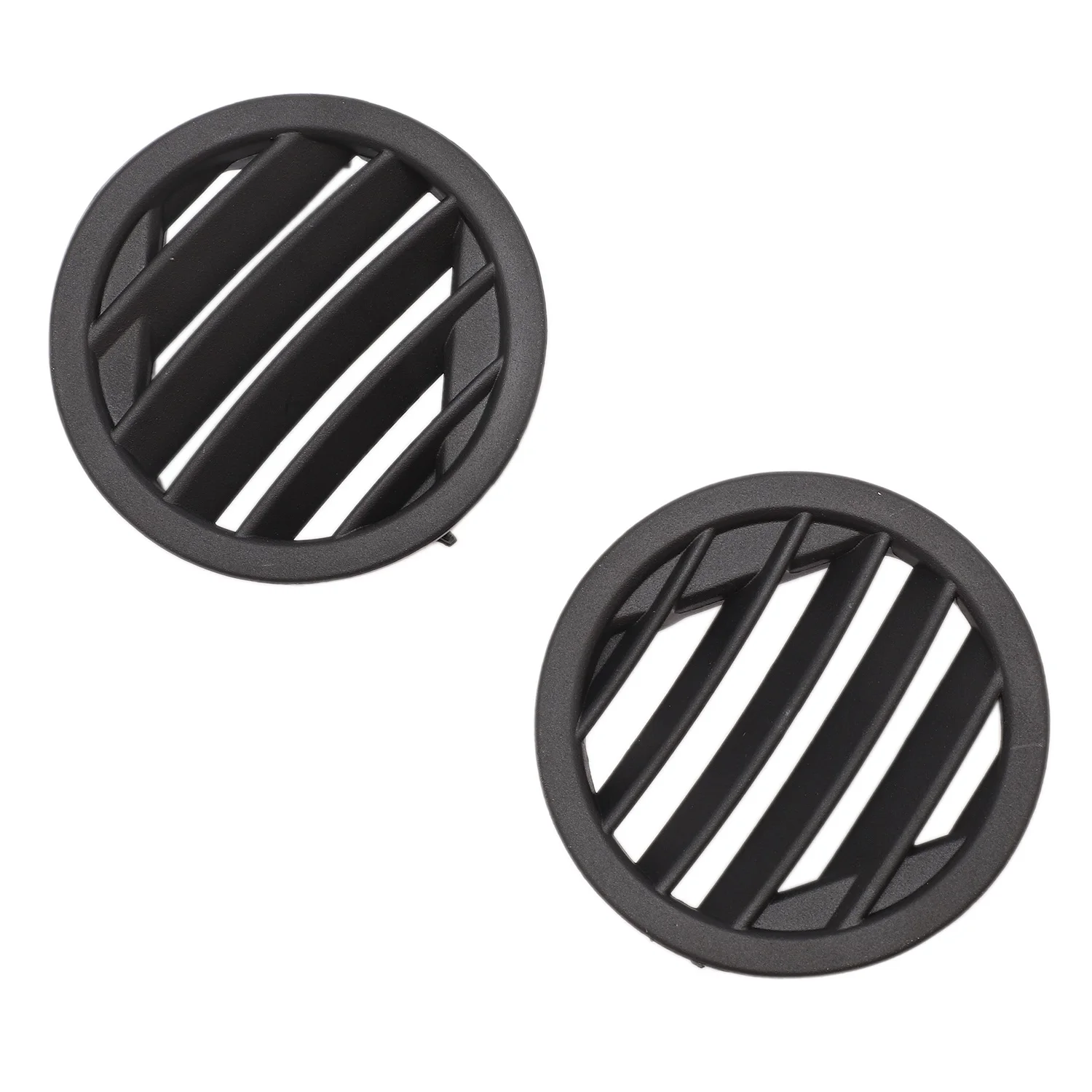 Car Left and Right Side Dash A/C Grilles ABS Black for X204 2009-2015 Car Grilles