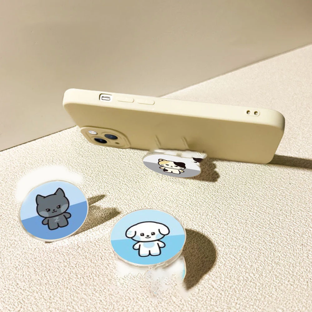 KPOP ZREOBASEONE Phone Support ZhangHao HanBin Cartoon Animal Mobile Phone Decoration ZB1 JiWoong GunWook Ricky Matthew Fans