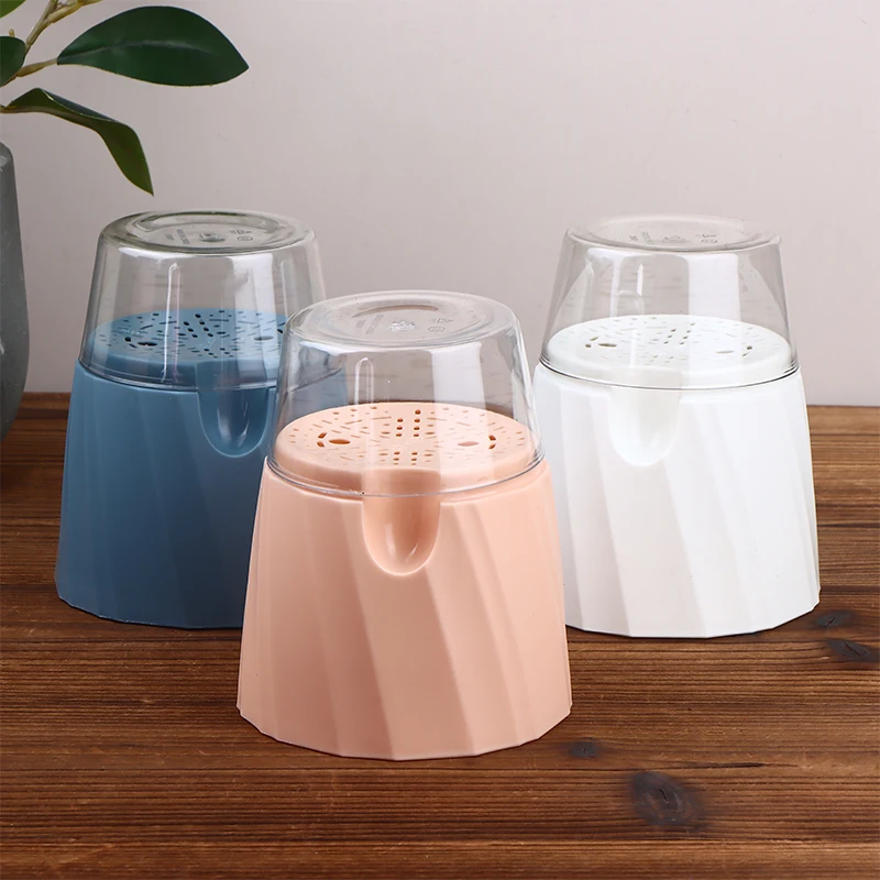 Hydroponic Flower Pot Automatic Water-Absorbing Flowerpot Transparent Double Layer Plastic Self Watering Flowerpot