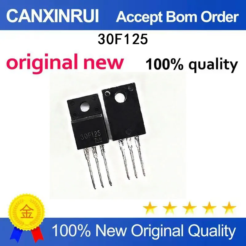 (5-100 Pieces) New GT30F125 30F125 LCD plasma direct insertion TO-220F spot chip