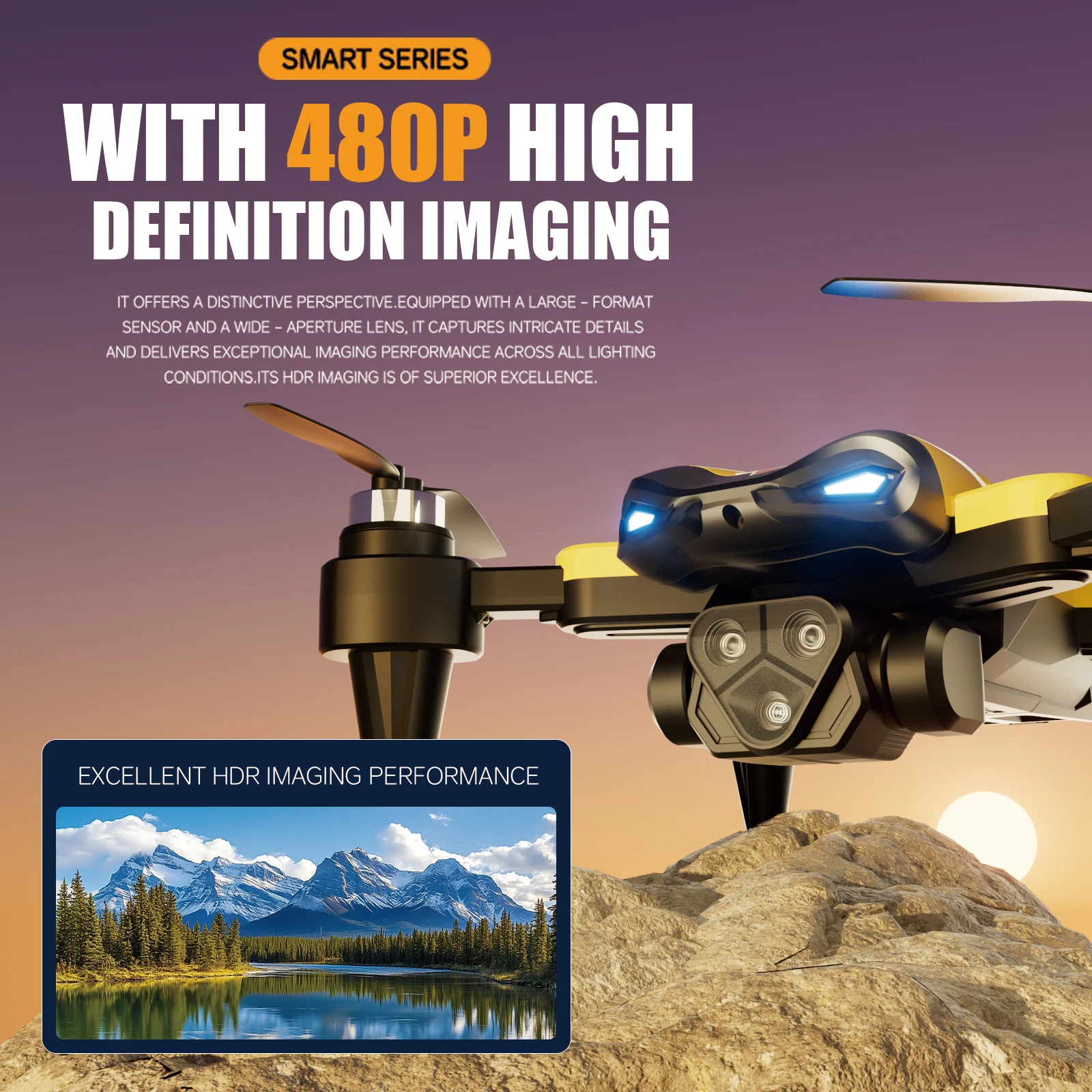 M5 Drone Professional 8K Wide Angle HD Triple Cameras WiFi FPV Height Hold RC Quadcopter For Kids Adults Aerial Photography Toys