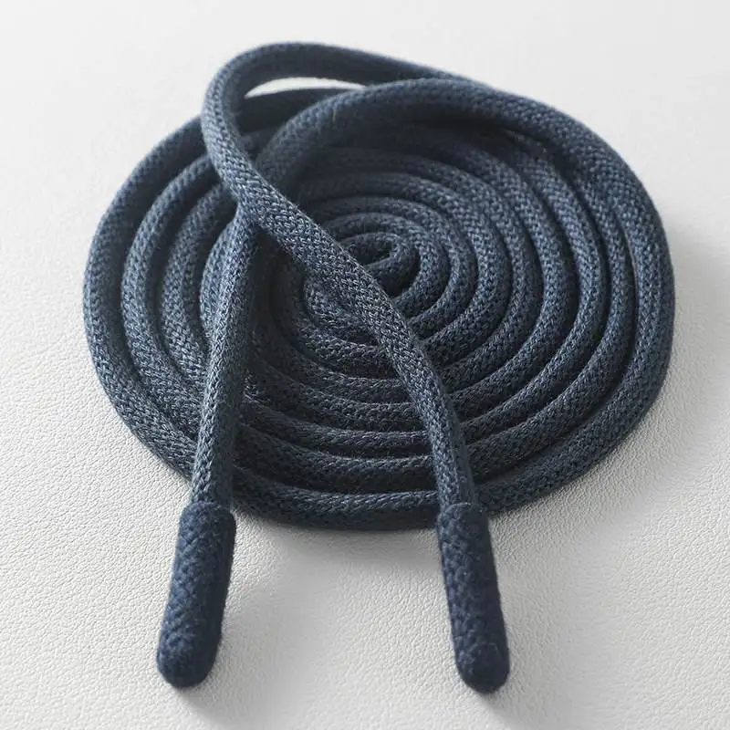 drawstring-casual-pants-sports-cord-round-waistband-hoodie-hat-tying-belt-dark-blue-sweatpants-waist-cord-diy-accessories