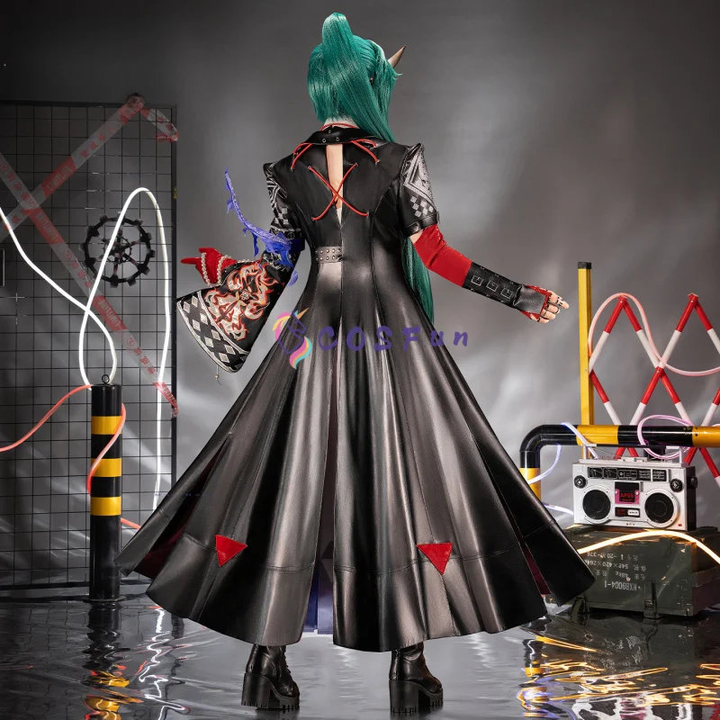 Gioco Arknights Hoshiguma the Breacher Costume Cosplay Festa di Halloween Splendido uniforme Accessori Puntelli Set completo COSFun