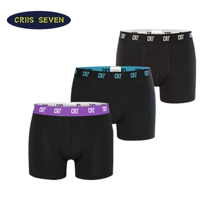 CR7 ملخصات ملاكم رجالية كريستيانو رونالدو ملخصات رجالية تنفس شورتات قطنية فاخرة للاستخدام اليومي مرنة متينة أفضل 10 إطارات مبيعات CR7 - رقم 9