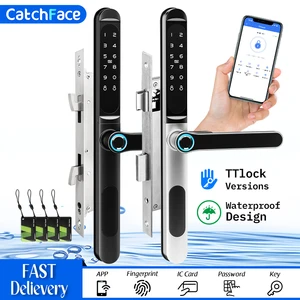 Electronic Smart Door Schloss zum Schieben von Aluminiumglas, wasserdicht 12 Hauptverkauf Elektronische Verriegelung für Aluminiumtür - №9