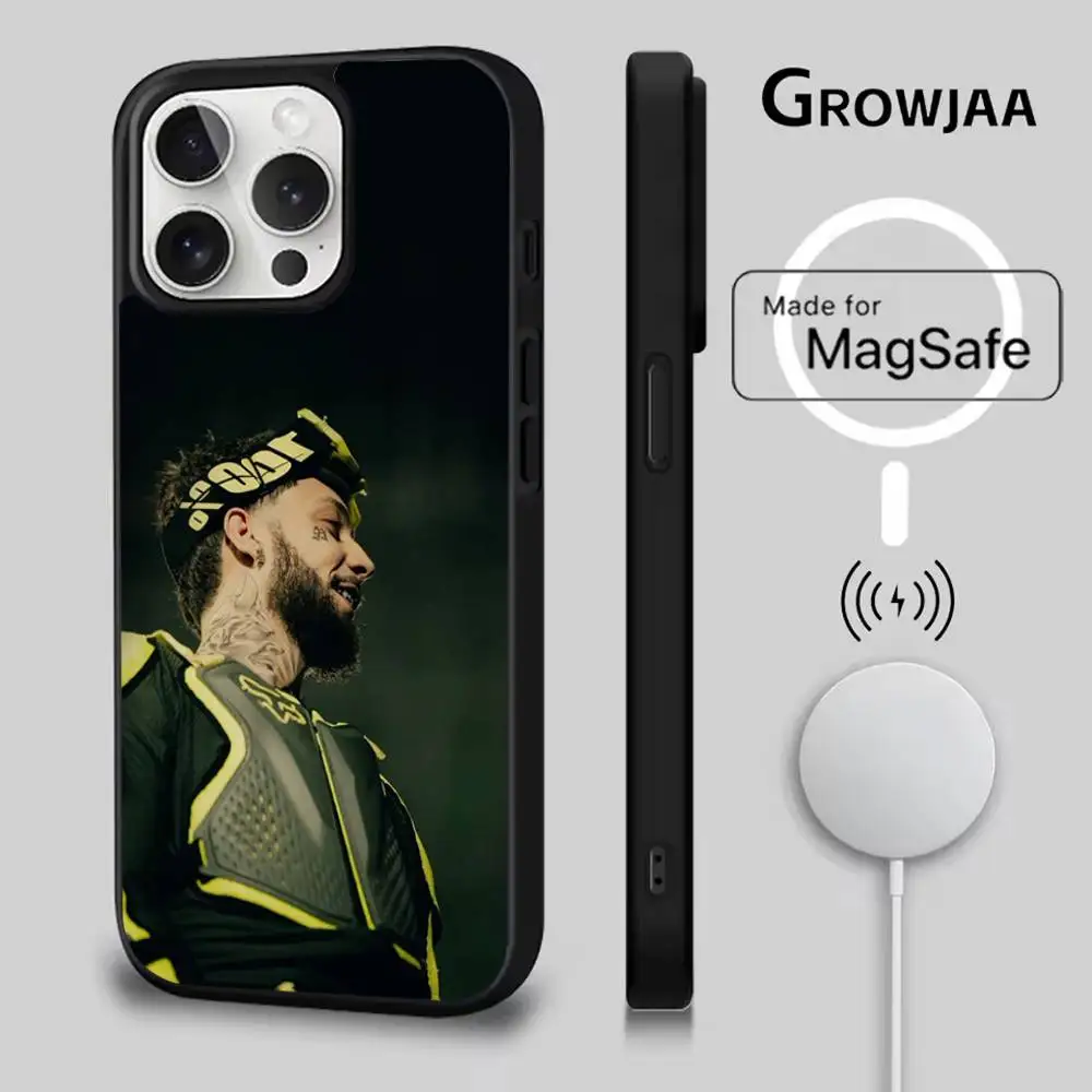 حار 2025 Jc Reyes JC REYES جولة جراب هاتف آيفون 17,16,15,14,13,12,11,Pro,Max,Plus,Mini,SE4,E Magsafe شحن لاسلكي #5