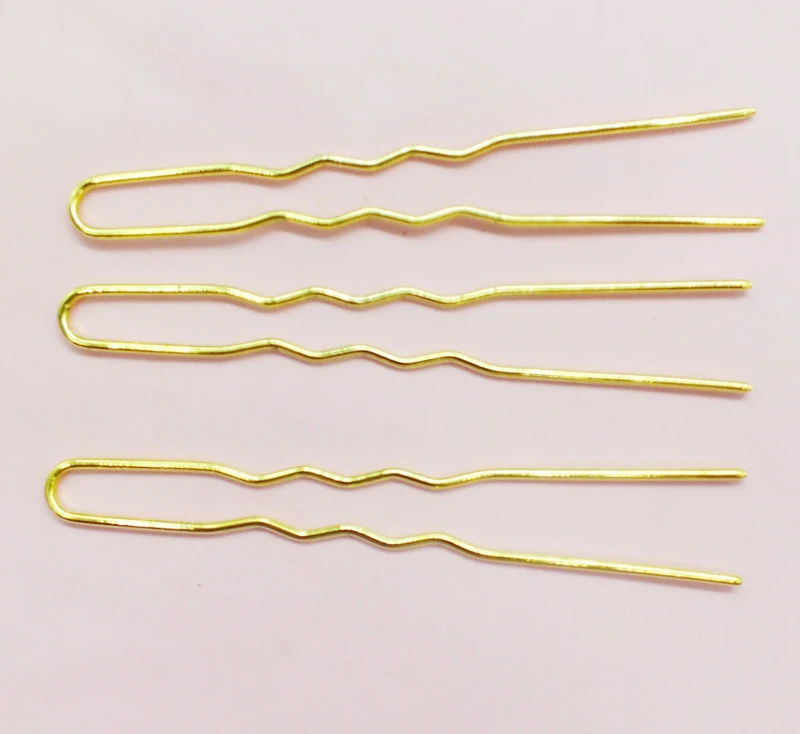 100pcs/lot  64/75/100mm U-shaped hair fork