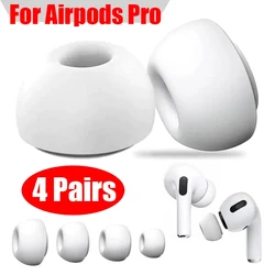 Cubierta de silicona para la punta del oído, cubierta de repuesto para los auriculares, tamaño XS, S, M, L, AirPods Pro 1ª y 2ª generación, 1-4 pares