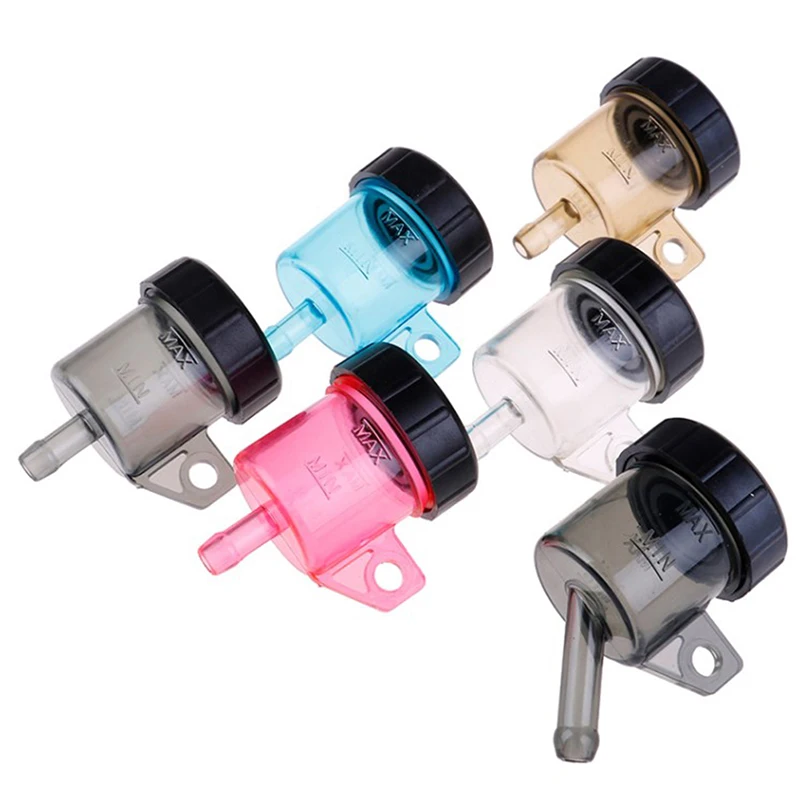Universal Motorcycle Refitting Front Brake Fluid Tank Push Up Split Oil Cup Upper Pump Oil Reservoir Accessory