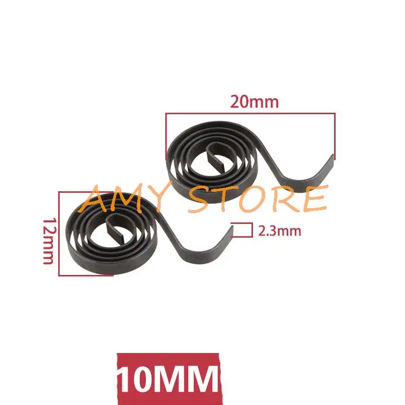 4pcs Repair Part CarbonBrush Holder Coil Spring for Bosch 6-100 GWS7-100 Bosch 180 Angle Grinder Dragon 6 10 13mm Electric Drill