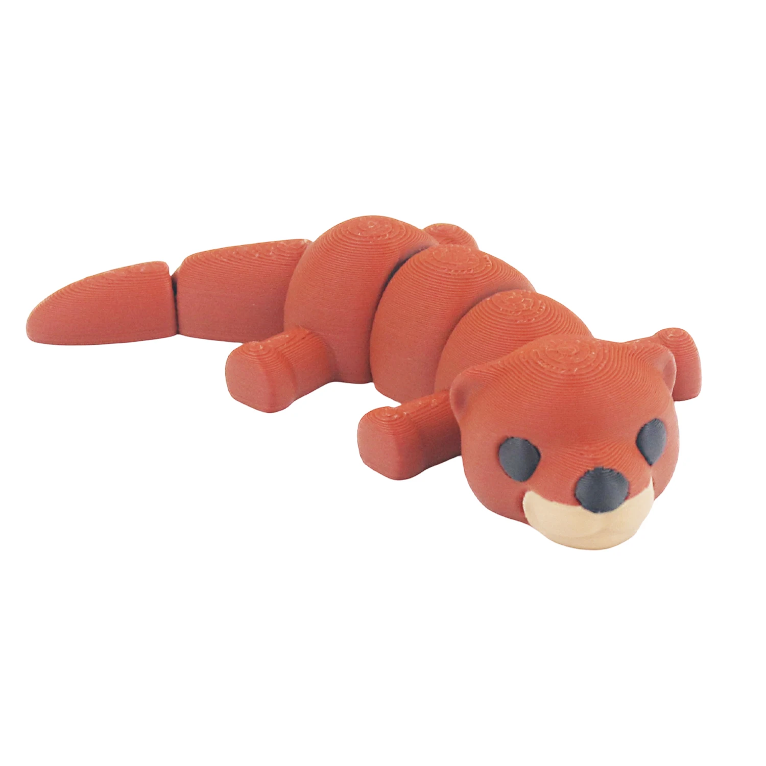 

Miniature animal stress relieving desk accessory, suitable for any workplace as a posing otter stress relieving toy