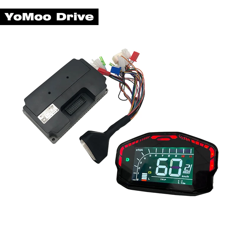 

ND72260 FarDriver DC 80A 1KW-2KW 48V-72V BLDC Sine Wave Controller With DKD One-Lin Display Electric Scooter Accessories