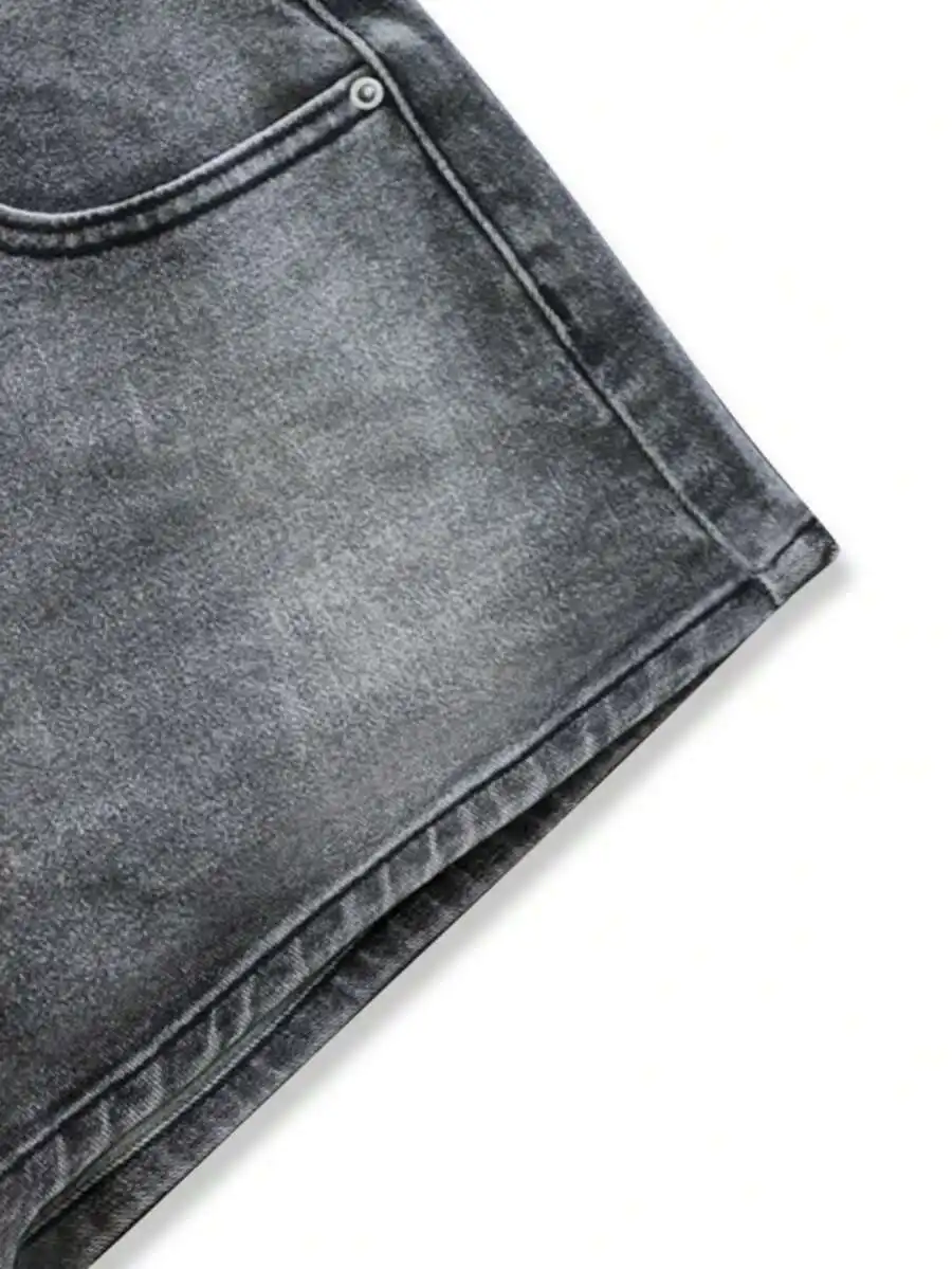 

Black Denim Shorts For Women Summer Casual Style