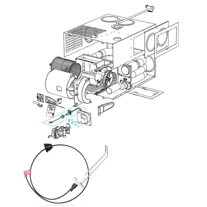 L56A-35100 RV مجموعة أدوات الشاعل الكهربائي لفرنات سلسلة جديدة من اللهب المائي، لـ Atwood AFS AFM AFL DFS DFM DFL