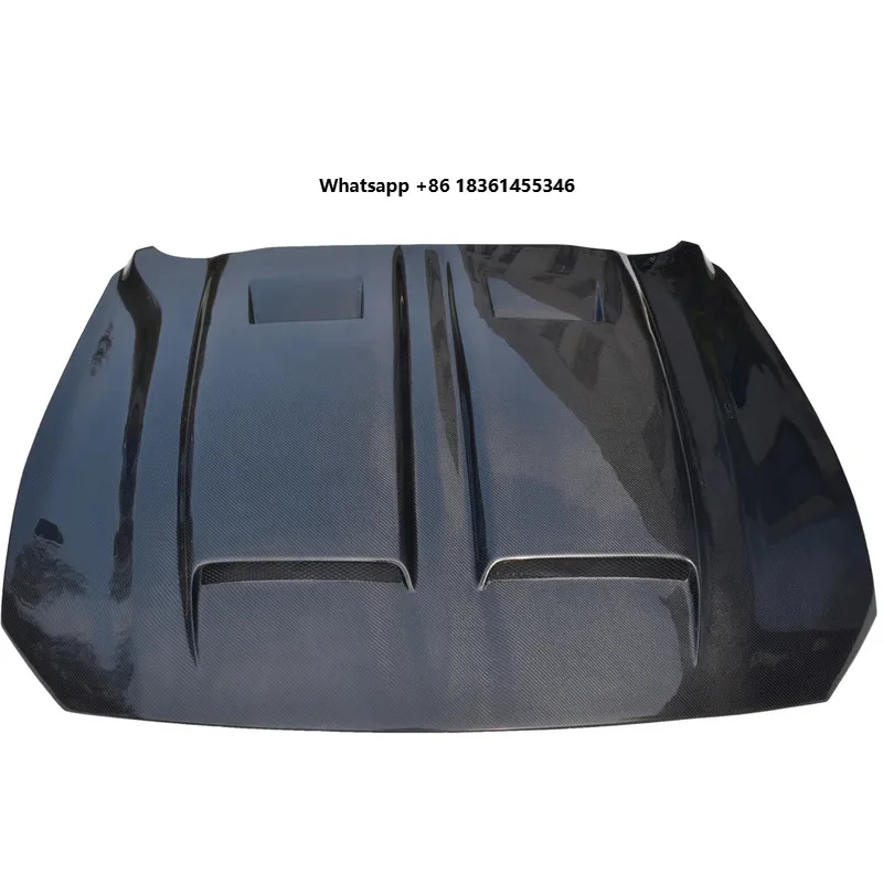 

For 2018+ Mustang Carbon Fiber Hood