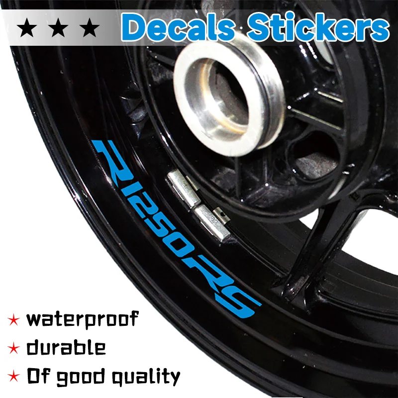 Motorcycle Inner Ring Wheel Sticker Decal Stripes Rim Tire Protection Sticker For BMW R1250RS r1250rs R 1250 RS