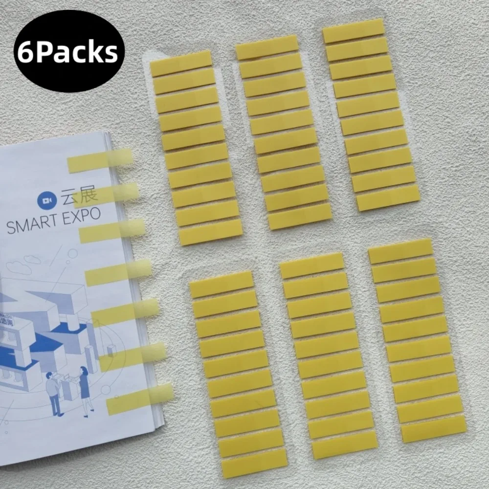 

Trend 2026 Solid Color Sticky Notes Writable Repositionable Index Tabs Flags for Pages Book Markers Reading Notes