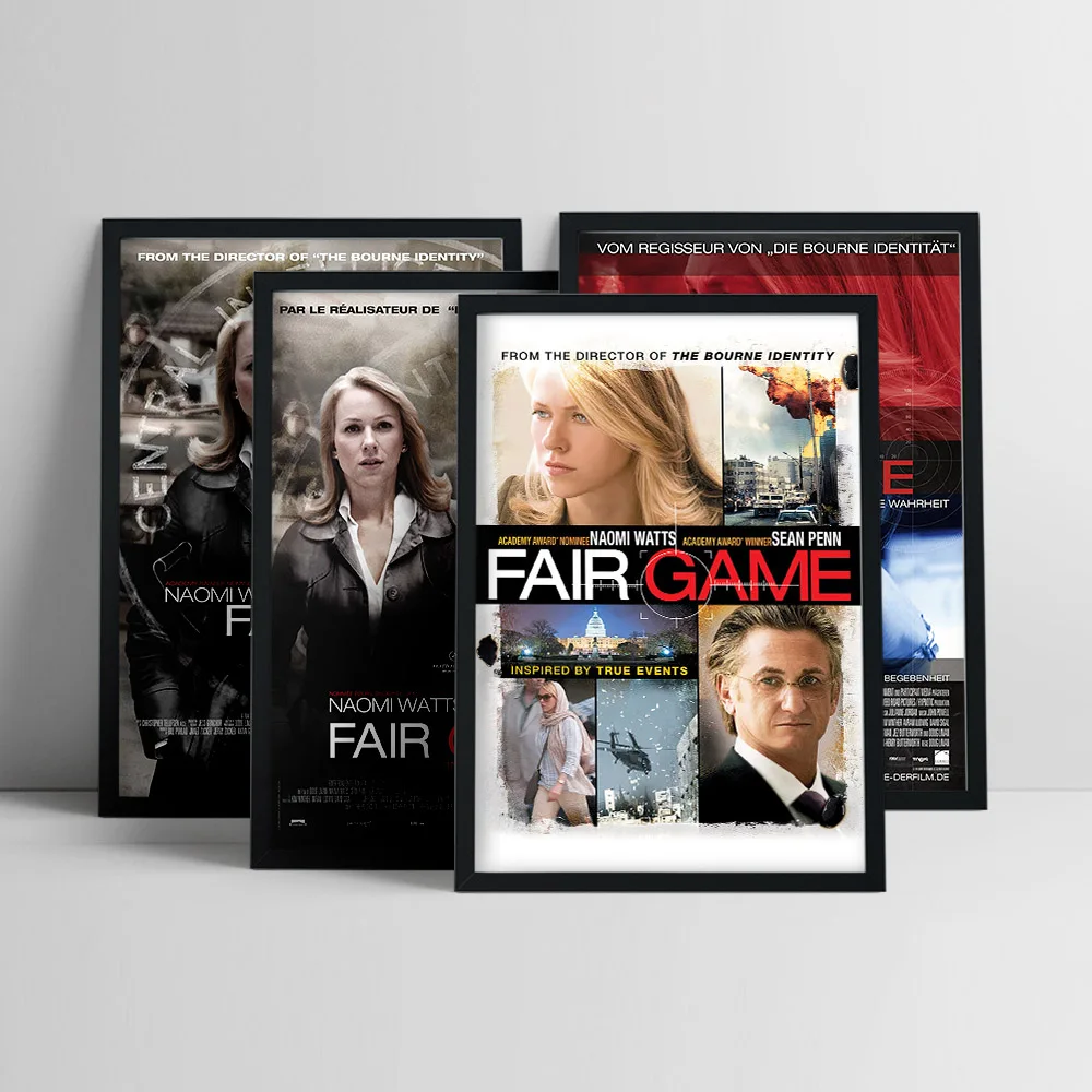 Fair Game Biographical Drama Film Modern Print Art Poster Movie Canvas Painting Wall Stickers Video Room Cinema Home Decor Gift