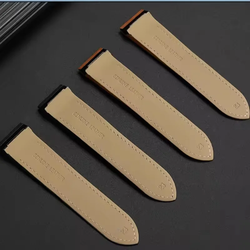 20 مللي متر 23 مللي متر سانتوس 100 حزام ساعة جلد ل كارتييه سانتوس 100 W20073X8 W2020005 حزام 18 مللي متر مشبك معدني قابل للطي سوار رجالي