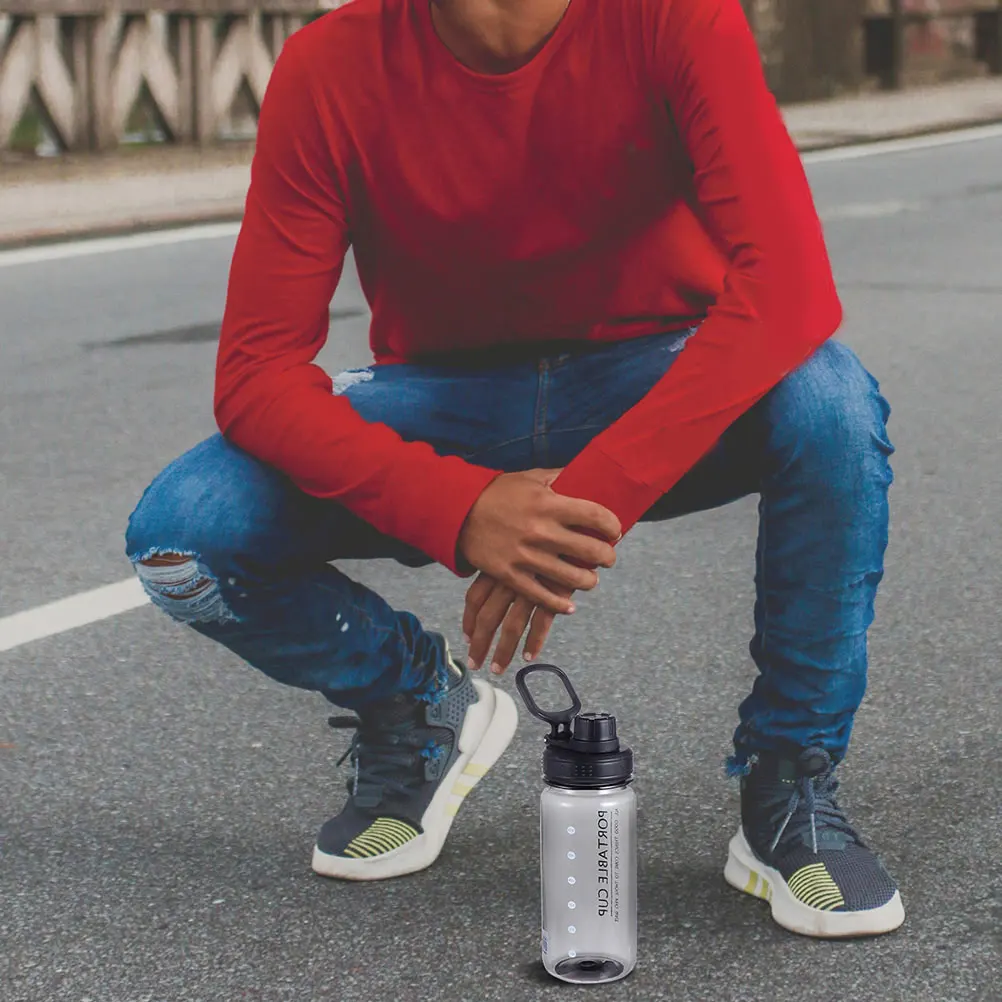 

Portable Space Cup Durable Plastic Water Bottle for Sports Running Outdoor Students Eco Friendly Safe Material Non Skid Design