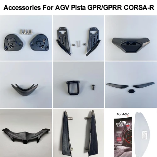 Imagen 1 del producto Mecanismo De Base De Visera De casco, bloqueo De Visera para AGV PISTA GPR, PISTA GPRR, CORSA R Viseira Capacete De Moto, piezas De accesorios