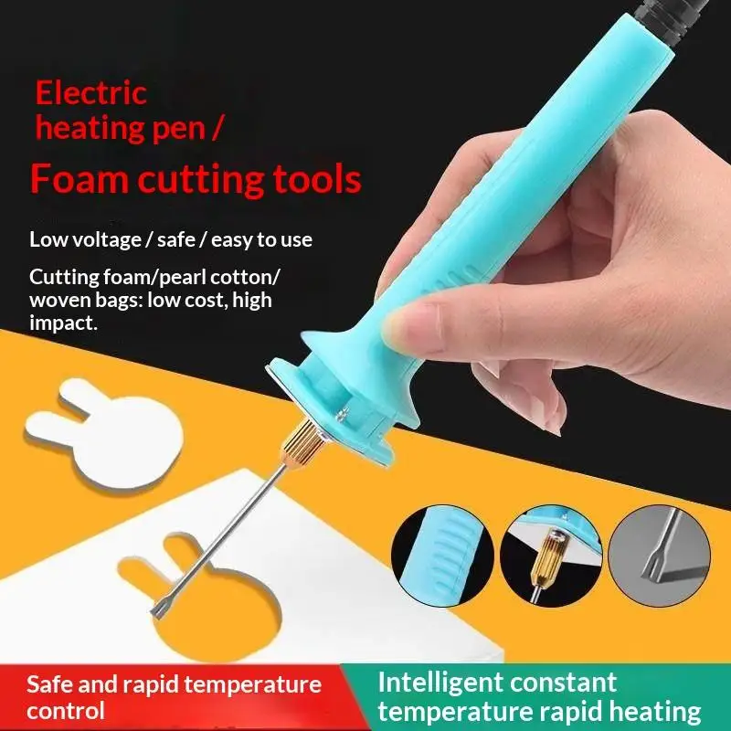 1 Set Hot Wire DIY Cutting Tools Adaptor  Cut 50/100mm Electric Foam  Cutter Pen