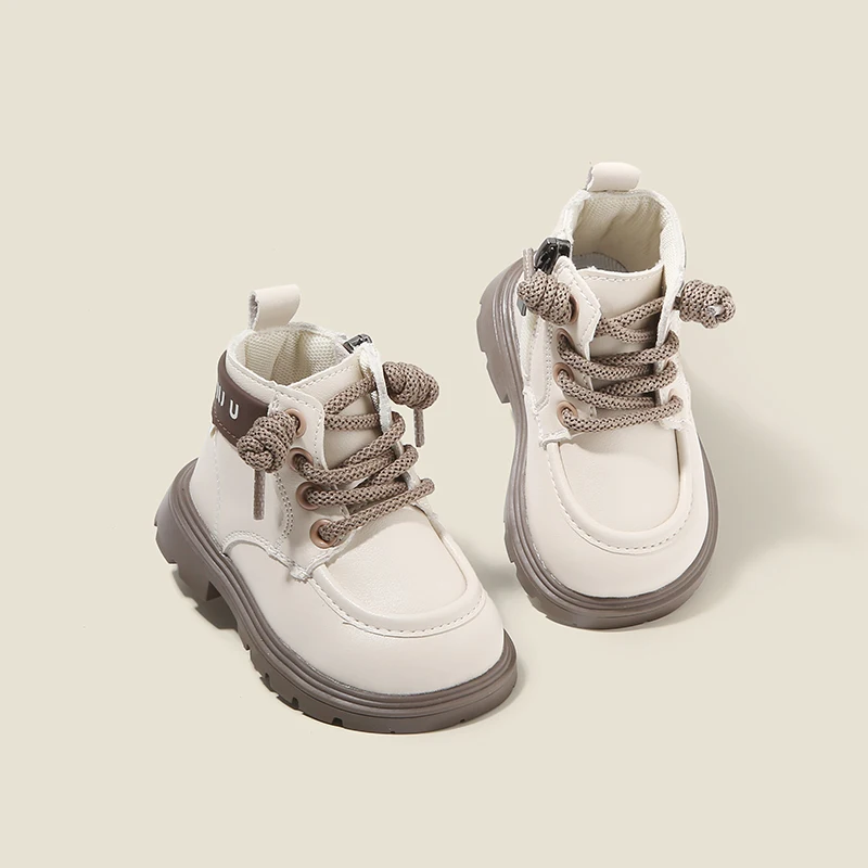 

Детские кожаные сапоги, обувь для малышей, ботинки martin, весенне-осенняя обувь для мальчиков, короткие сапоги для девочек