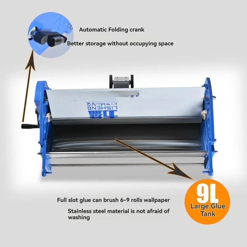 1pc 70cm Wallpaper Gluing Machine Wallpaper Hand-operated Gluing Machine, Gluing and Sizing Machine, Brushing Glue Machine