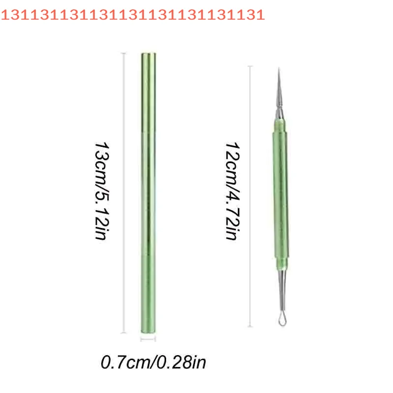 1 Pcs Face Skin Care Pore Cleaner Stainless Steel Blackhead Comedone Extractor Acne Pimple Blemish Remover Tool