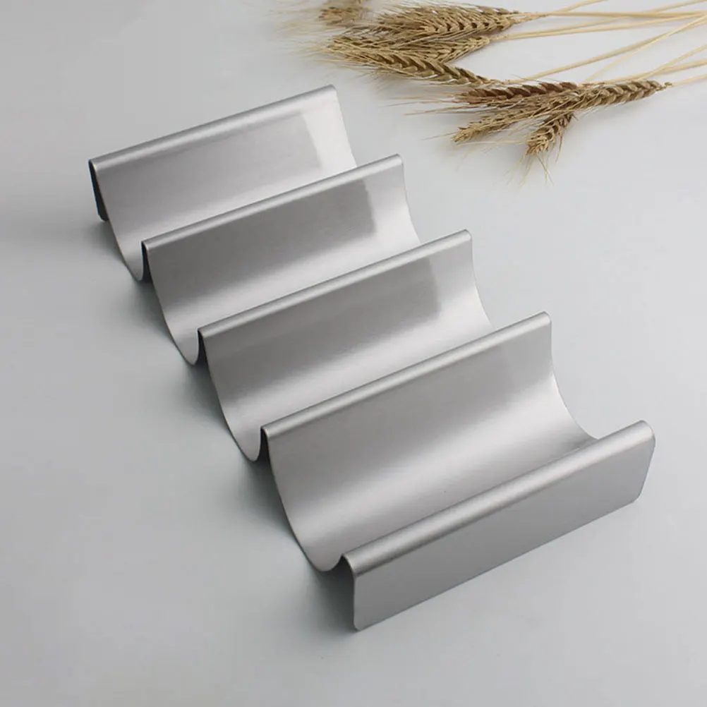 

Stainless Steel Pancake Holder Reusable Easy Clean Kitchen Supplies Suitable Home Parties Camping