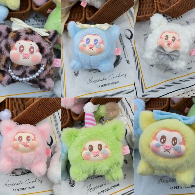 Original SLLO Flying Piglet Plush Series Mysterious Blind Box Model Doll Toys Lucky Surprise Bags Cute Pendant Decors Xmas Gifts