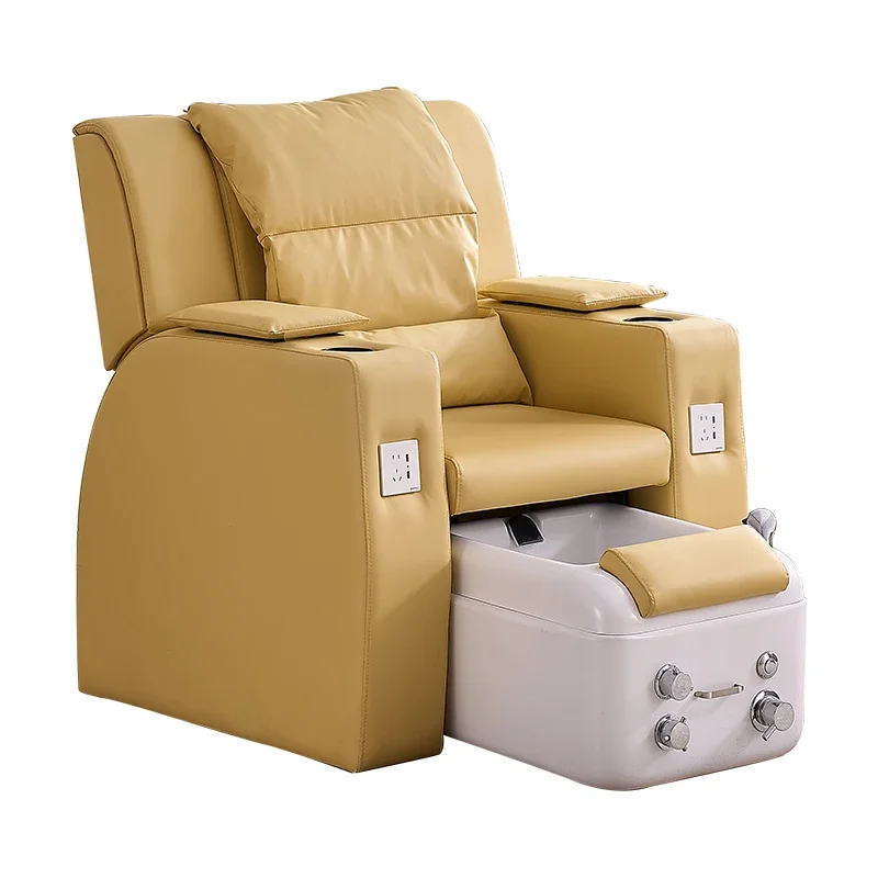 Nail salon can lie down electric massage put down sofa chair beauty beauty eyelash foot chair beauty foot bath feet