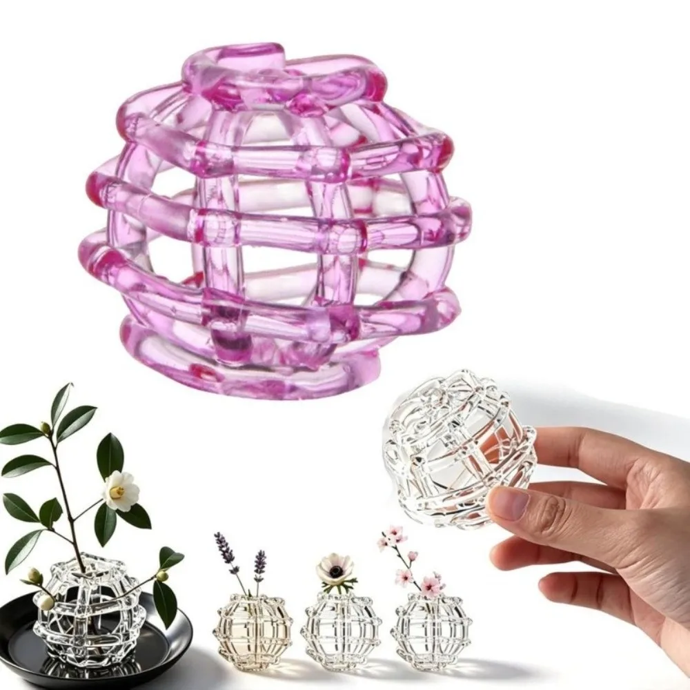 Unique Transparent Glass Ball Vase Zen-Inspired Design Home Decor Desktop Decoration Vase Bees Shaped Flower Vase Home