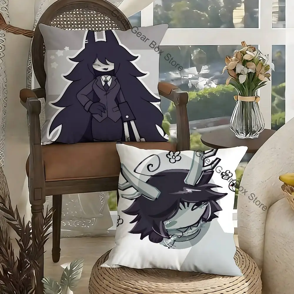 

F-Fundamental Paper E-Education Anime Celebrity Merchandise All-Match Printed Pillow Case Sofa Office Room Decoration Protector