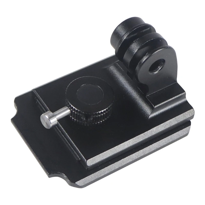 L4MDヘルメットマウントベースは、アクションカメラ用のネジナットアダプター付きブラケットを固定します