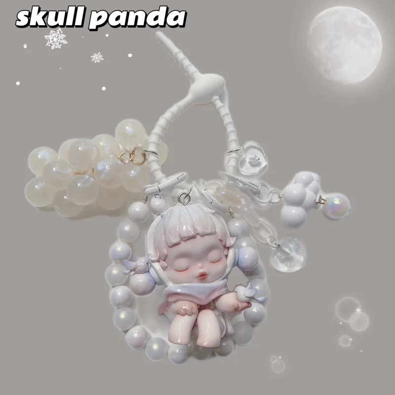 

In Stock Genuine Skullpanda Temperature Series Creative Keychain Handmade Keychain Bag Pendant Decoration Birthday Toy Gift