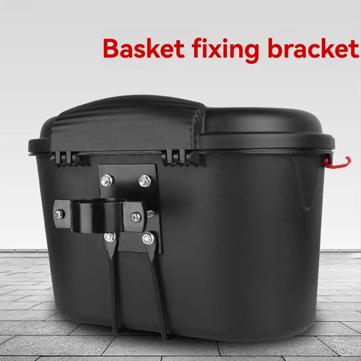 

Крепление-быстросъемник X07A для велосипедной корзины (передней/задней) на багажник/велосипед/складной велосипед/электровелосипед/самокат, размер L