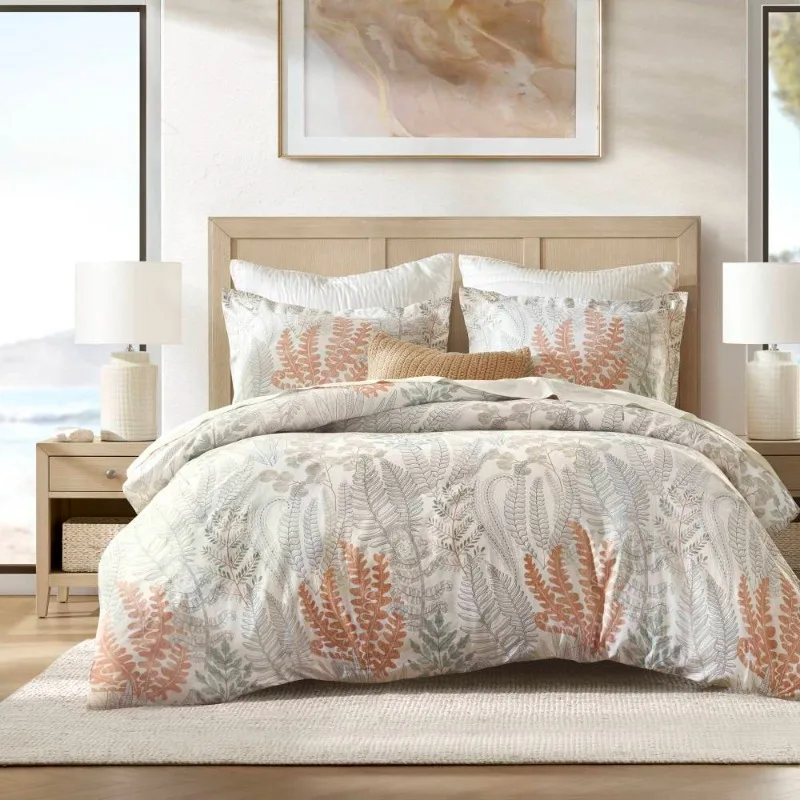 

Luxury Bedding Set Soft Comforter Pillowcases Modern Printed Duvet Cover Set for Bedroom Bed Linen Home Decor