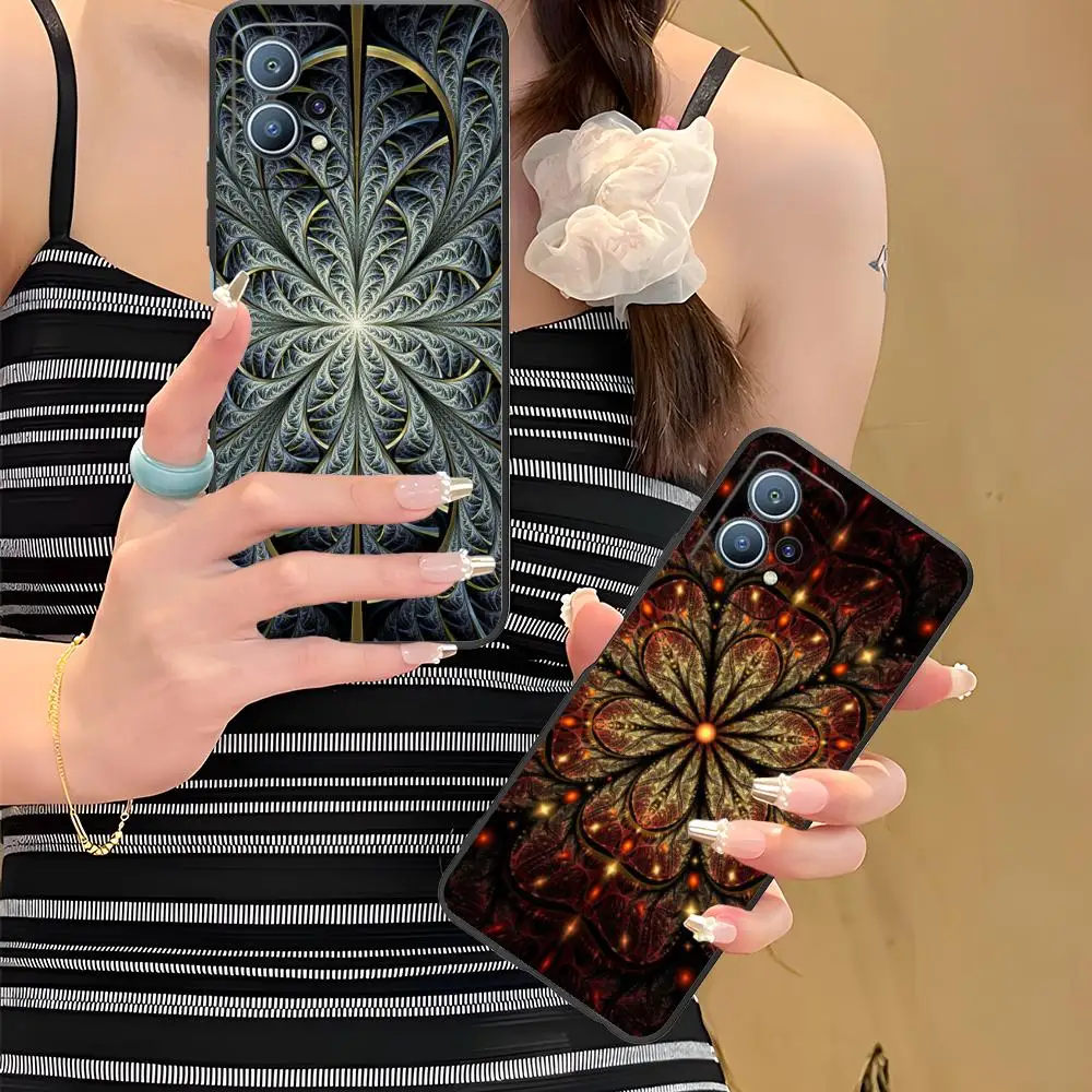 

Aesthetic Fractal Art Phone Case for Huawei P60 P50 P40 P30 P20 P10 P9 P8 Pro Lite Plus Soft TPU Shockproof Cover