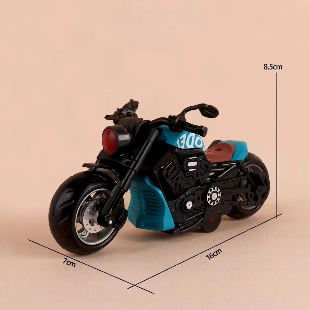 Moto Mini poupée Labubu électrique, accessoires de poupée labubu, jouets amusants et mignons avec lumières et musique, bricolage, cadeau de noël pour enfant