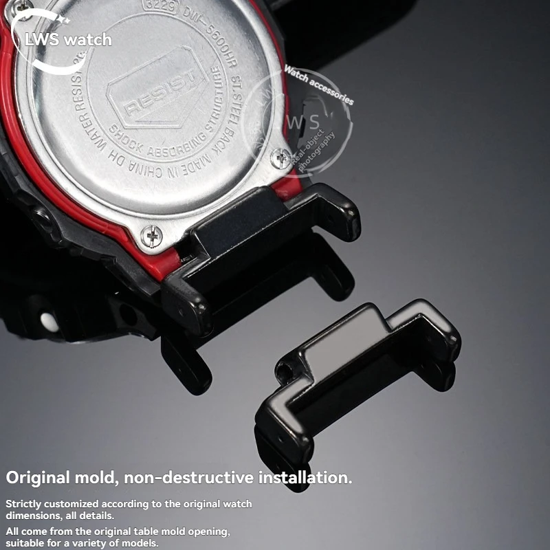Адаптер-коннектор для ремешка из нержавеющей стали для Casio G-SHOCK GW-5600 GA-110, маленькие квадратные сменные детали для модификации часов
