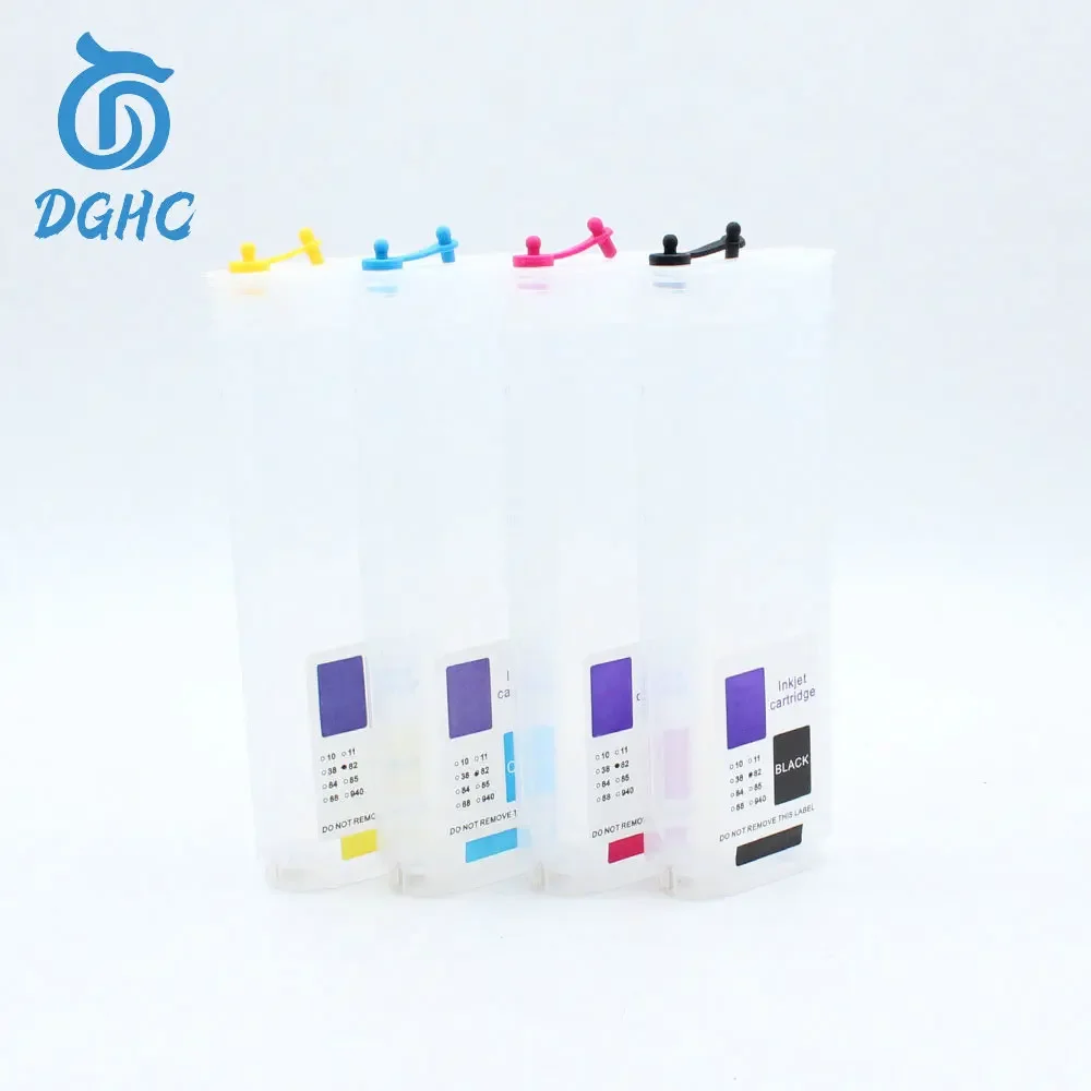 69ML 130ML 280ML HP10 82 Refillable Ink Cartridge With ARC Chip For HP Designjet 510 500 800 500Ps 800Ps 510ps Plus Printers