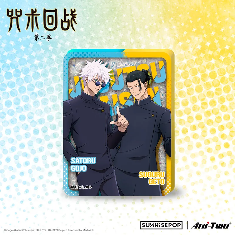 Anime Jujutsu Kaisen Geto Suguru Satoru Gojo The Second Quarter Cosplay Quicksand Mahjong Acrylic Standing Sign Xmas Gifts