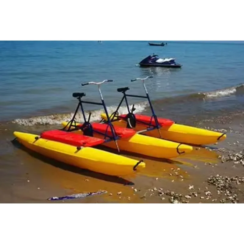 Water Pedalo Single Bike Pedal Solid PE Floating Water Single Bike