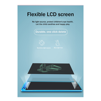 ABFW LCD Writing Pad 10 Inch Electronic Graphics Drawing Pads, Drawing Board , Digital Handwriting Doodle Pad Boy Black