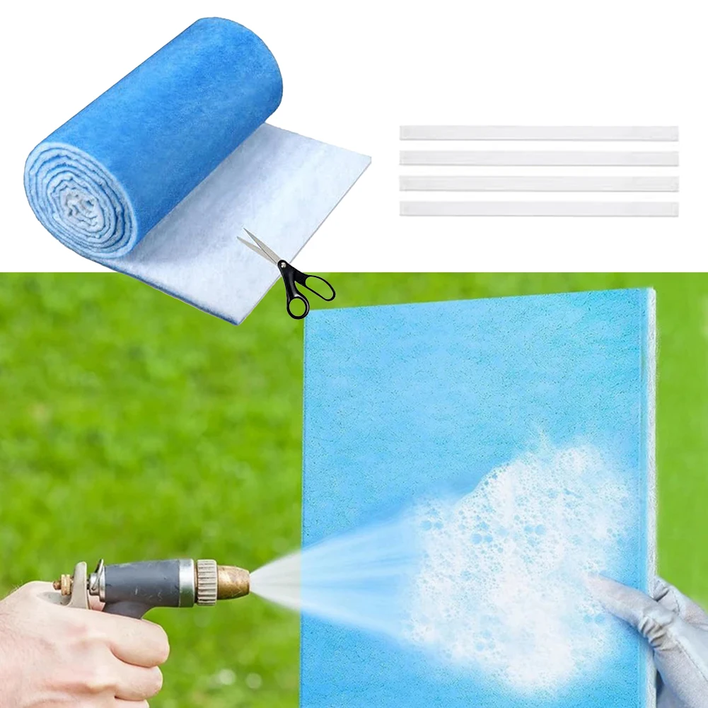 再利用可能なベントフィルター コットン エアコンフィルター コットン 交換用フィルター コットンフィルター 換気ベントフィルター 230x30x1.3cm